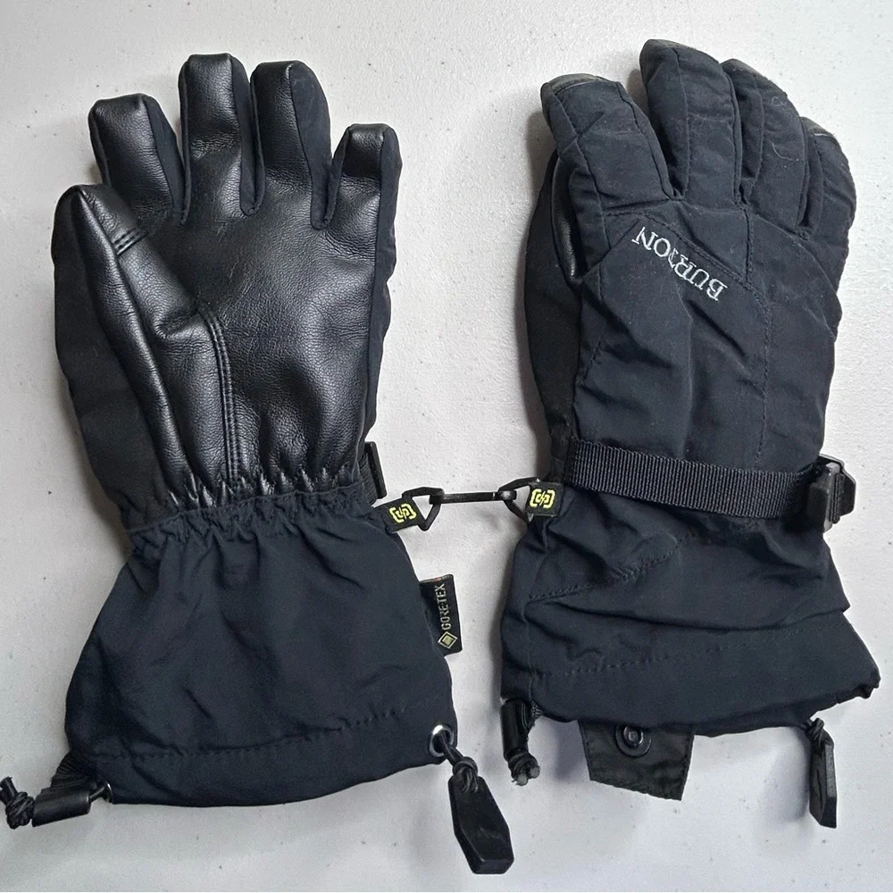Burton Kids Black Insulated Mittens